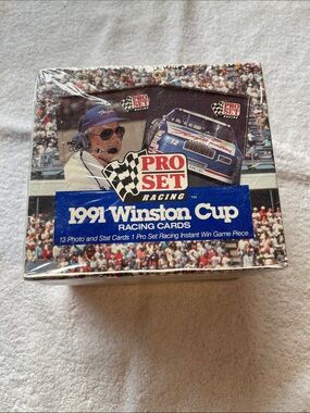 Pro Set 1991 Winston Cup Racing Cards Sealed Box w/ Instant Win Game Piece
